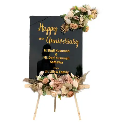 Papan Bunga Akrilik Wonorejo Trisulo